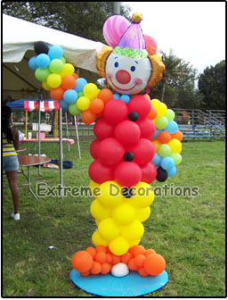 Clown Balloon Sculpture