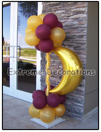 Balloon column grand opening miami