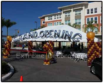 Balloon Tent decoration Grand Opening