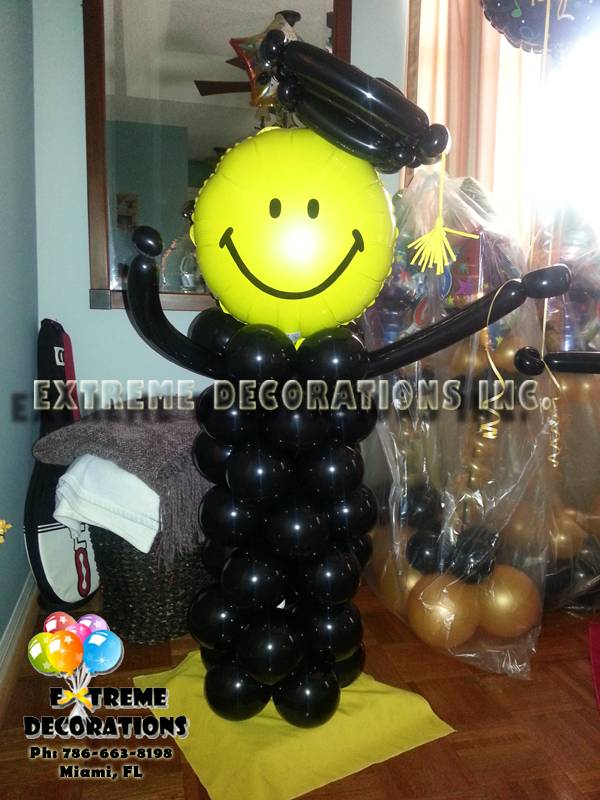 Graduate Balloon character