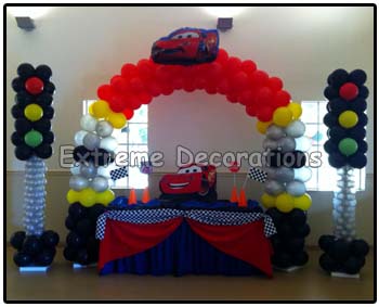 Cars McQueen Cake table decoration
