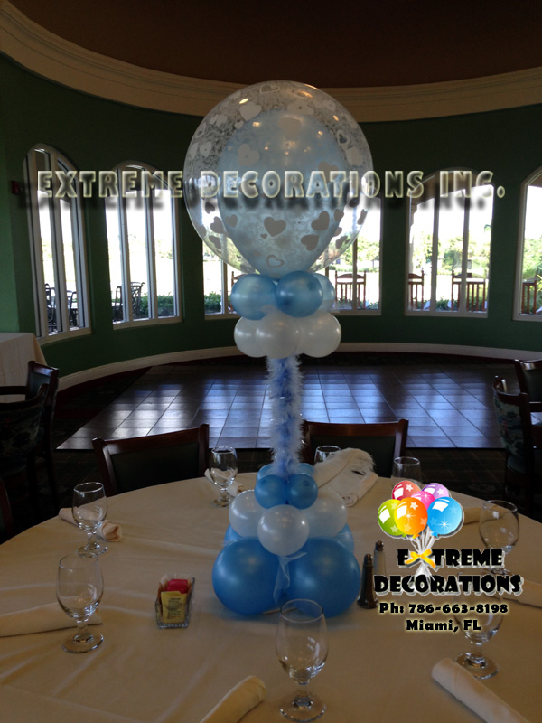 Princess party balloon centerpiece