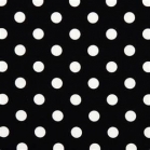tablecloth rental miami black white polka dot linen