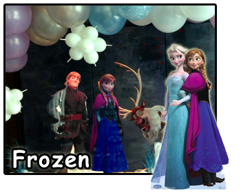 Frozen party decorations in Miami